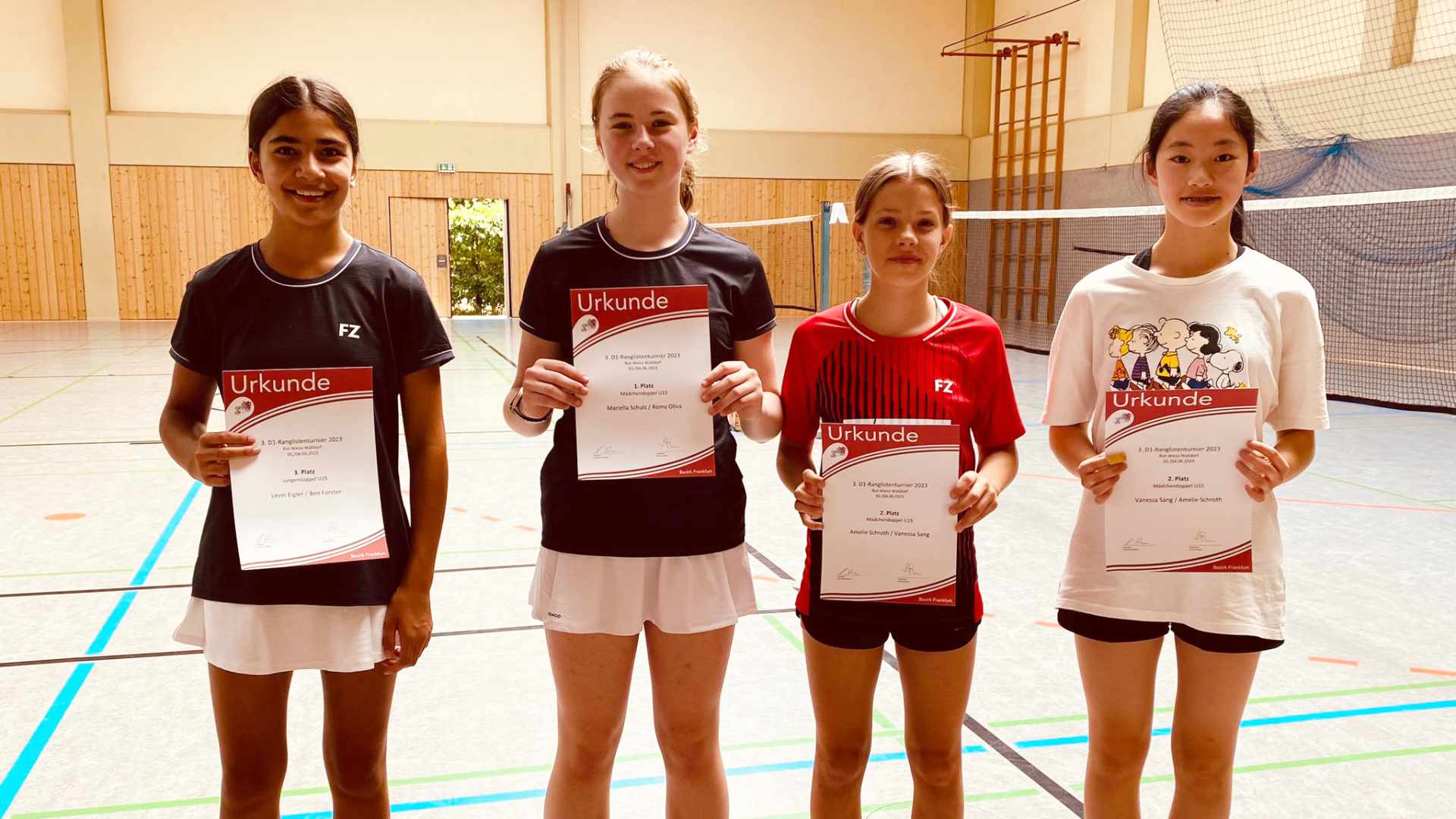 Rot-Weiss Walldorf erneut Ausrichter des U13-U15 Jugendturniers