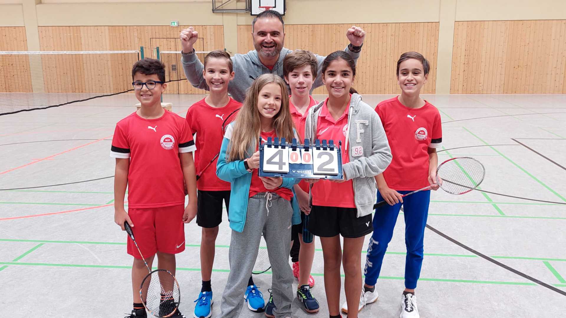 Schülermannschaft siegt zum Auftakt, Walldorf 3 auf Platz 1